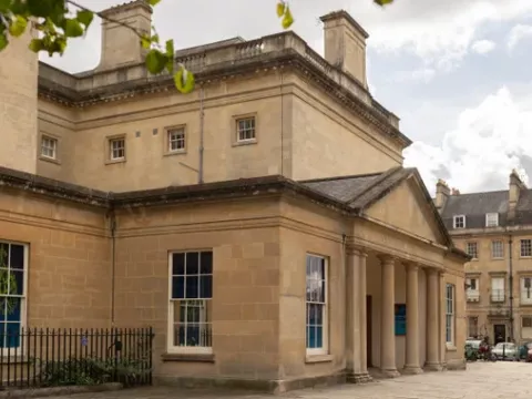 A view of Bath Assembly Rooms main entrance | © National Trust Images/James Beck